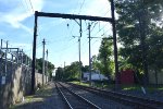 Looking west along the Gladstone Branch right of way from the Mine Brook Rd Xing